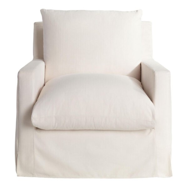 Isaiah Chenille Tufted Mid Century Upholstered Chair - Image 3